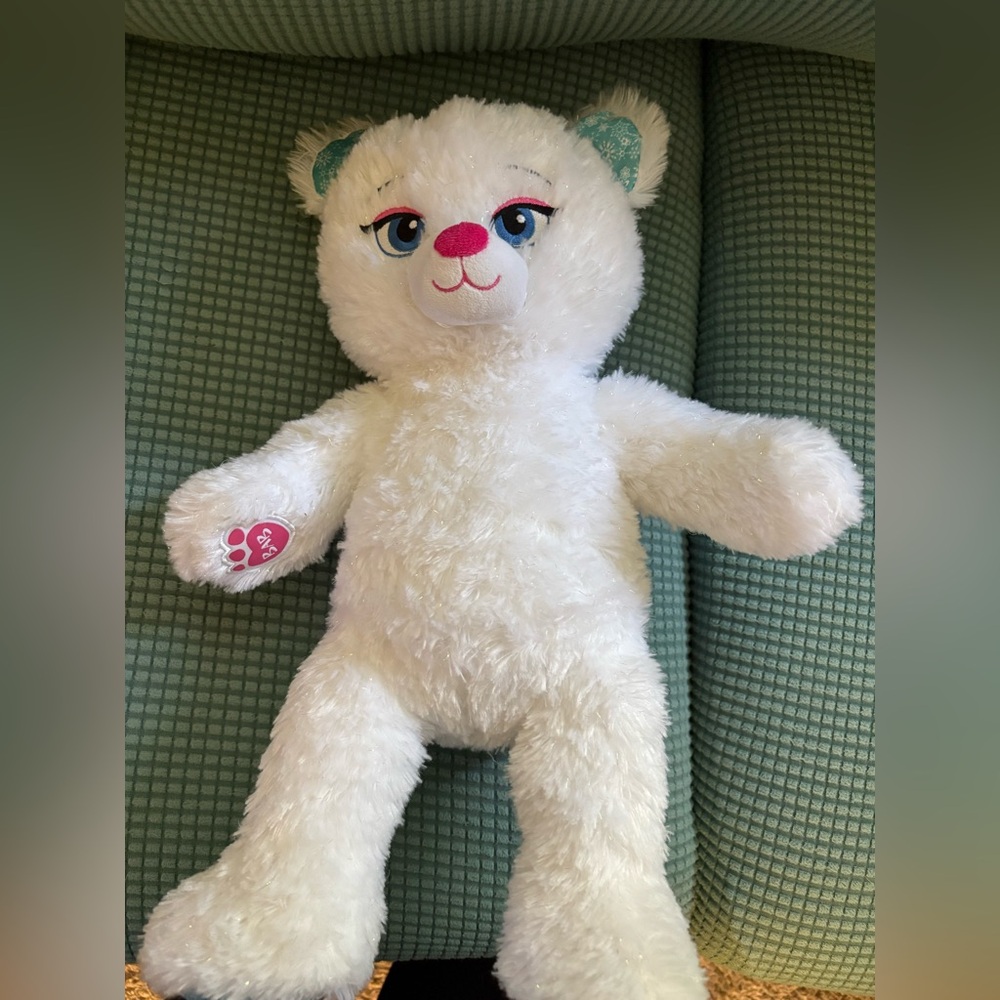 Build-A-Bear Disney Frozen Elsa White Plush Stuffed Teddy Bear